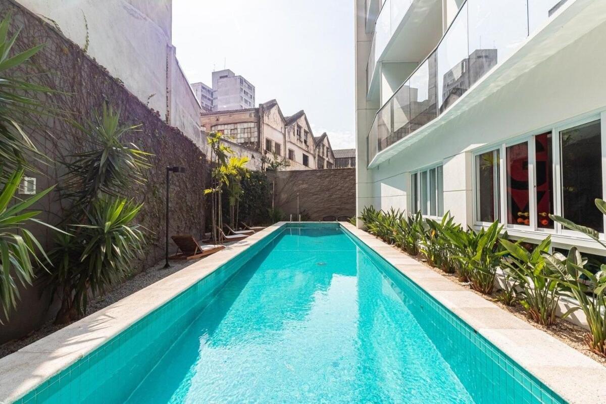 Novo E Flor Do Mandacaru Studio Na Luz/Piscina Сао Паоло Екстериор снимка